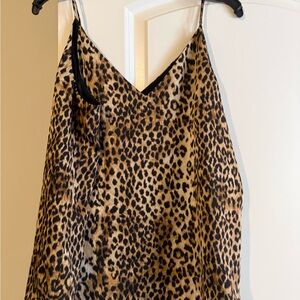Express Leopard Print Chemise
